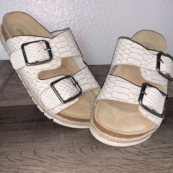 J/SLIDES LEIGTHON SLIDE SANDALS - Picture 1 of 7